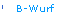 B-Wurf