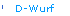 D-Wurf