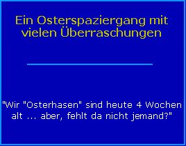...das ist spannend...